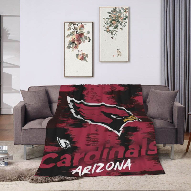 Arizona Cardinals Blankets Sherpa Blankets Throw Plush Blankets