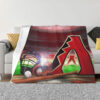 arizona diamondbacks blanket fleece blanket throw blanket plush blankets v4