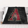 arizona diamondbacks blanket fleece blanket throw blankets plush blanket v10