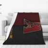 arizona diamondbacks blanket fleece blankets throw blankets plush blanket v17