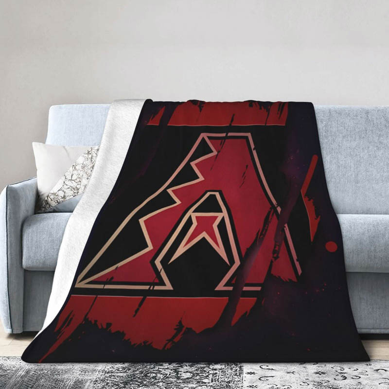 Arizona Diamondbacks Blanket Sherpa Blankets Throw Blankets Plush Blankets