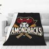 arizona diamondbacks blankets fleece blanket throw blankets plush blankets v18