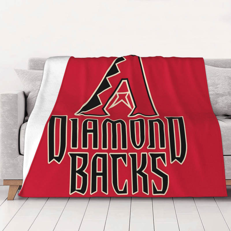 Arizona Diamondbacks Blankets Fleece Blanket Throw Plush Blankets