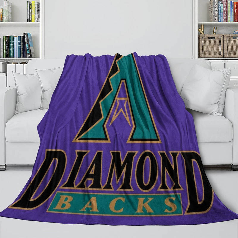 Arizona Diamondbacks Blankets Sherpa Blanket Throw Blanket Plush Blankets