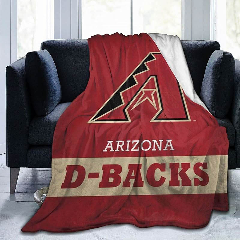 Arizona Diamondbacks Blankets Sherpa Blankets Throw Blankets Plush Blanket