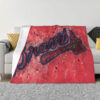 atlanta braves blanket sherpa blanket throw blankets plush blanket v21 atlanta braves blanket sherpa blanket throw blankets plush blanket v21