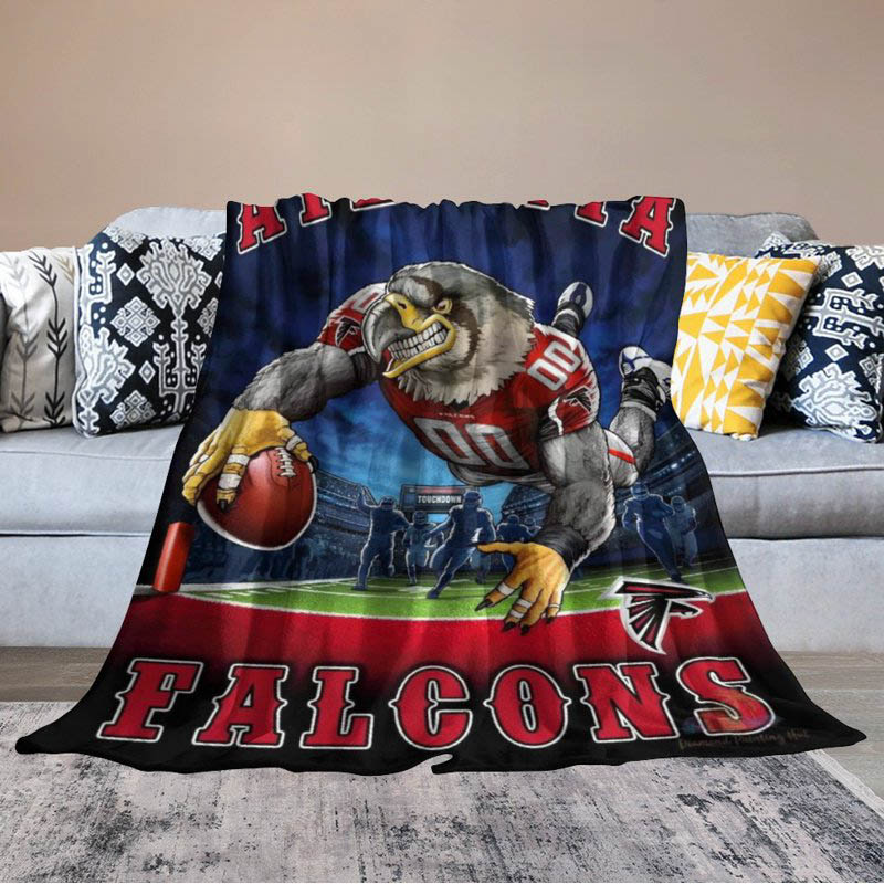 Atlanta Falcons Blanket Fleece Blankets Throw Blankets Plush Blanket