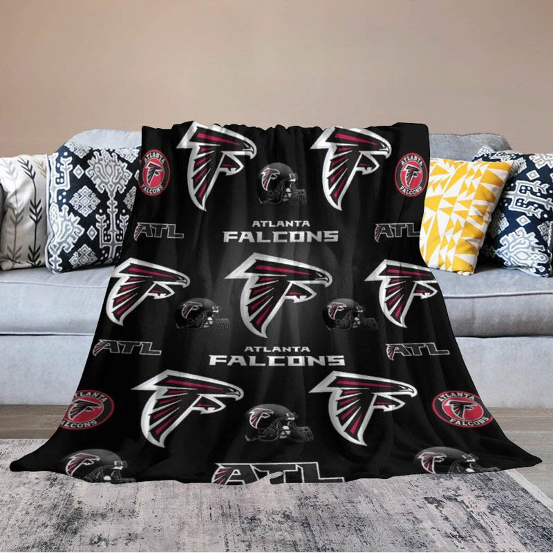 Atlanta Falcons Blanket Sherpa Blankets Throw Blanket Plush Blankets