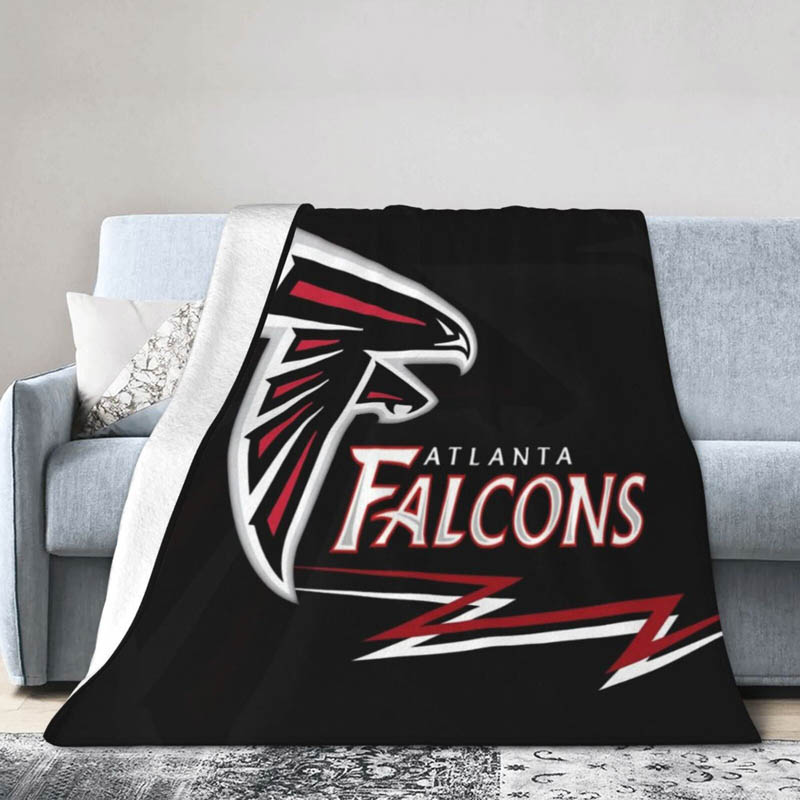 Atlanta Falcons Blanket Sherpa Blankets Throw Plush Blanket