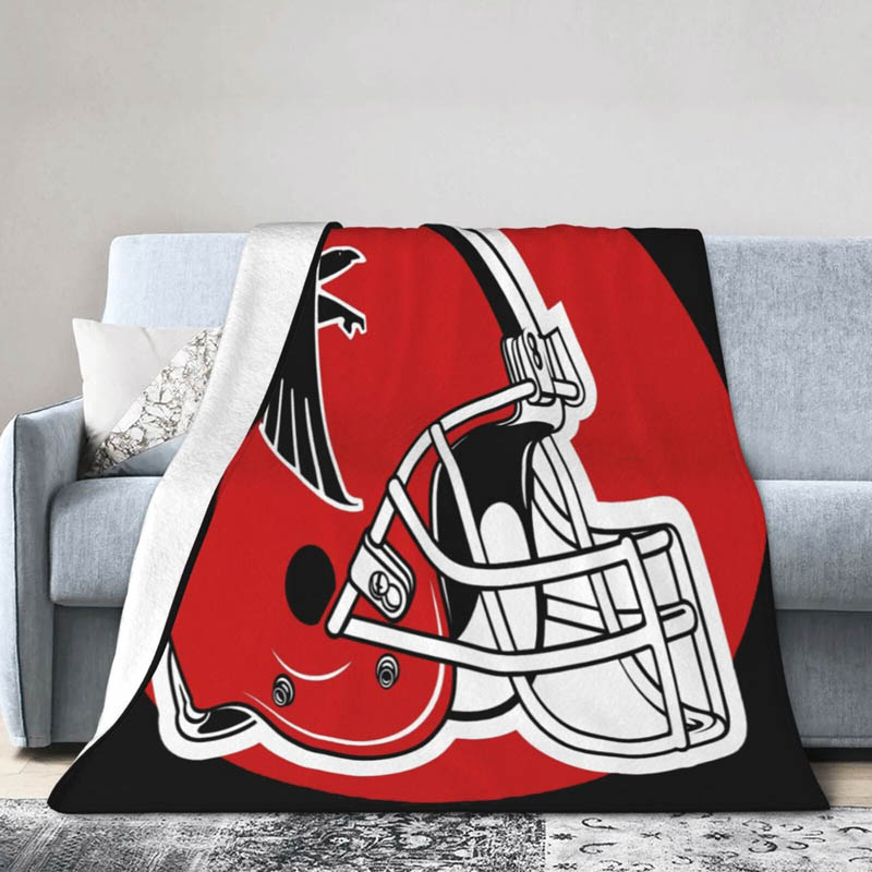 Atlanta Falcons Blanket Sherpa Blankets Throw Plush Blankets