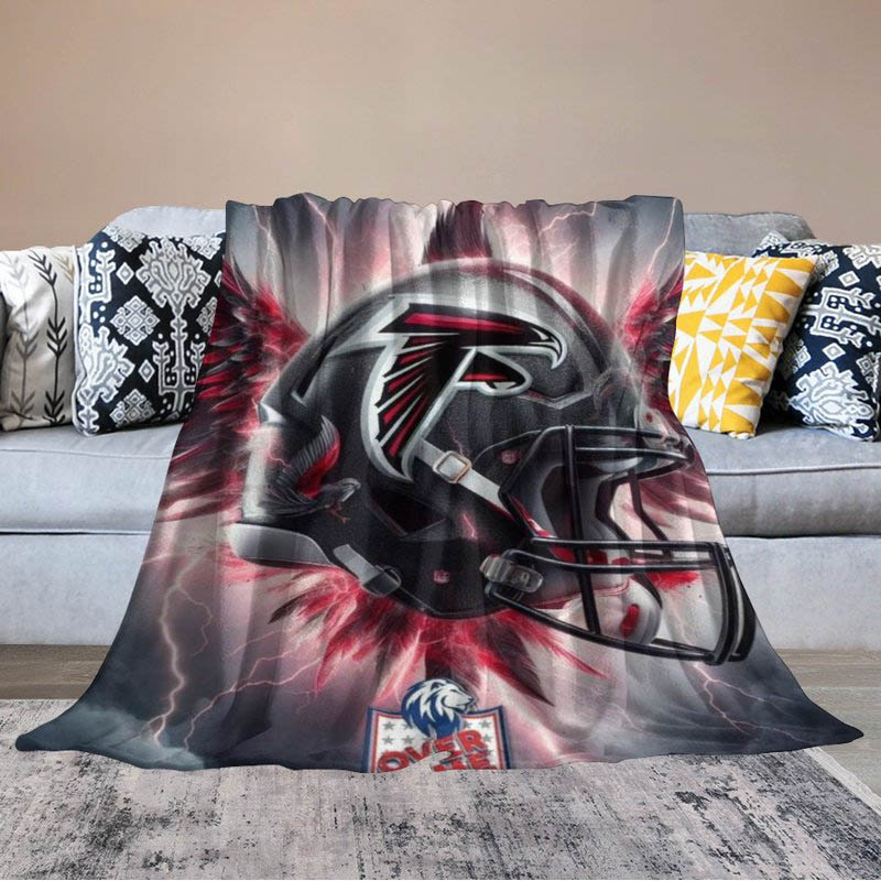 Atlanta Falcons Blankets Fleece Blanket Throw Plush Blankets