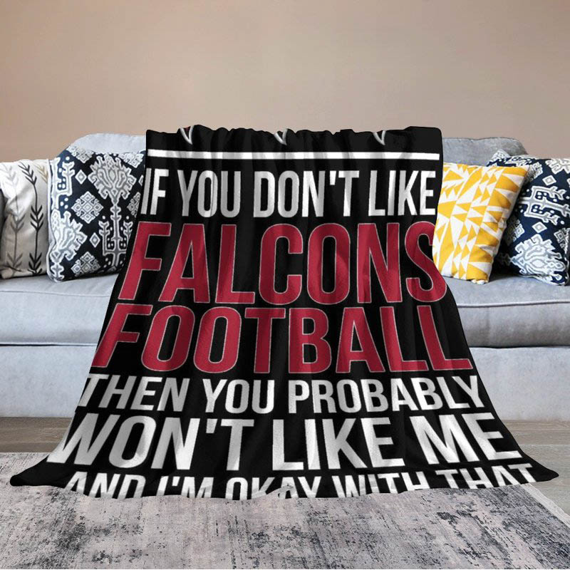 Atlanta Falcons Blankets Sherpa Blanket Throw Blankets Plush Blankets
