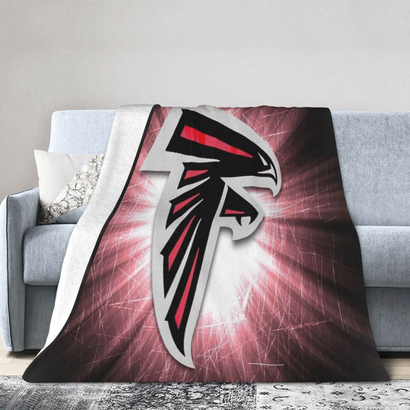 Atlanta Falcons Blankets Sherpa Blanket Throw Plush Blanket