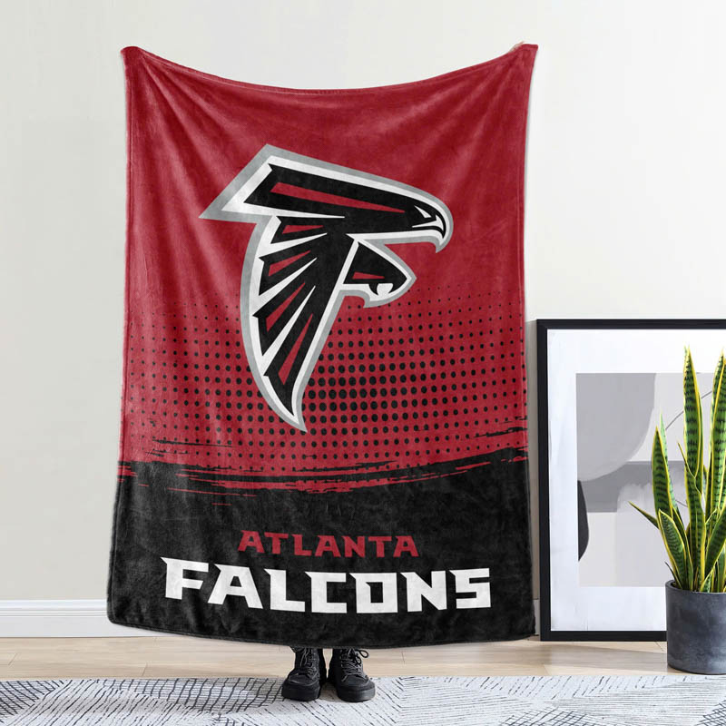 Atlanta Falcons Blankets Sherpa Blanket Throw Plush Blankets
