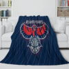 atlanta hawks blanket sherpa blankets throw plush blanket v4