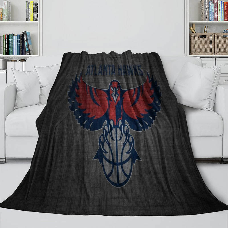 Atlanta Hawks Blankets Fleece Blanket Throw Blanket Plush Blankets