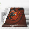 baltimore orioles blanket sherpa blankets throw blanket plush blanket v15 baltimore orioles blanket sherpa blankets throw blanket plush blanket v15