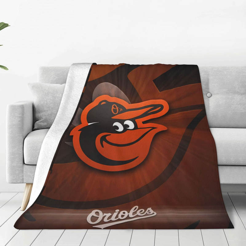 Baltimore Orioles Blanket Sherpa Blankets Throw Blanket Plush Blanket