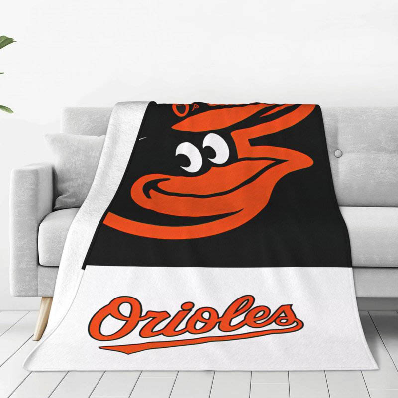 Baltimore Orioles Blankets Fleece Blanket Throw Blankets Plush Blankets