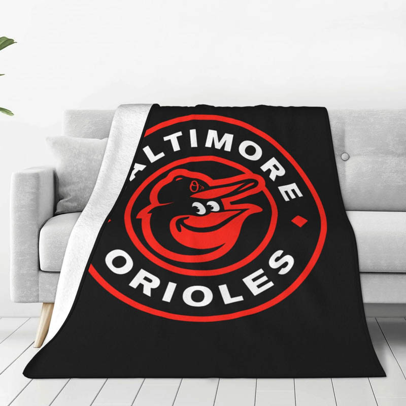 Baltimore Orioles Blankets Fleece Blanket Throw Blankets Plush Blankets
