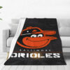 baltimore orioles blankets sherpa blanket throw blanket plush blankets v27