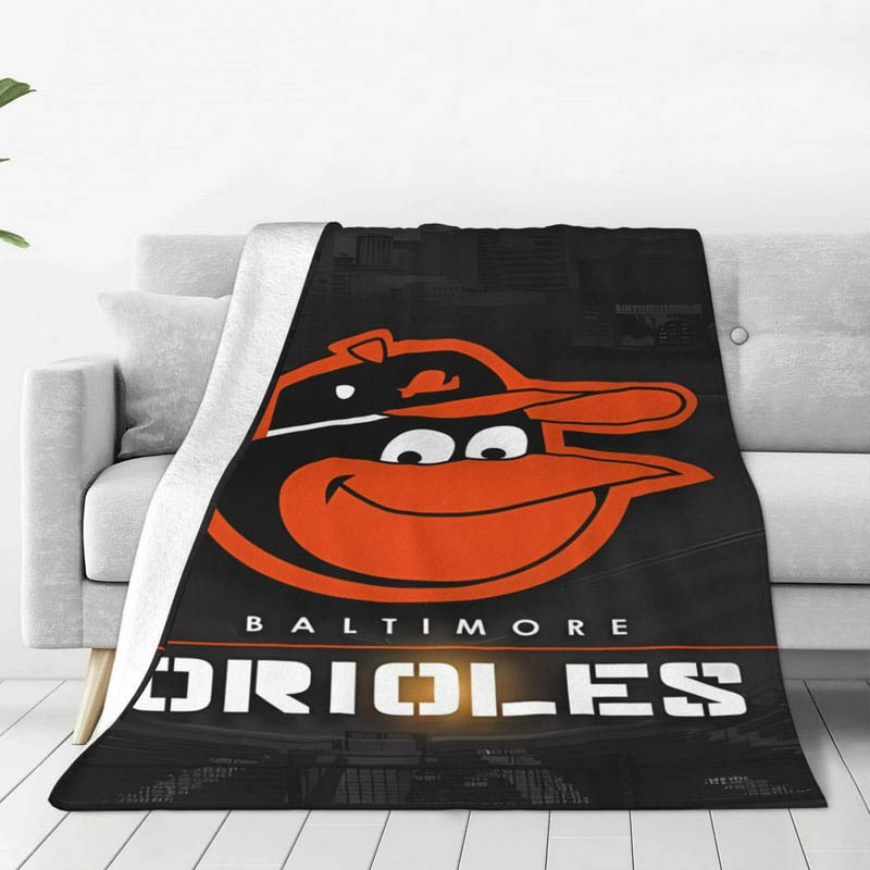 Baltimore Orioles Blankets Sherpa Blanket Throw Blanket Plush Blankets