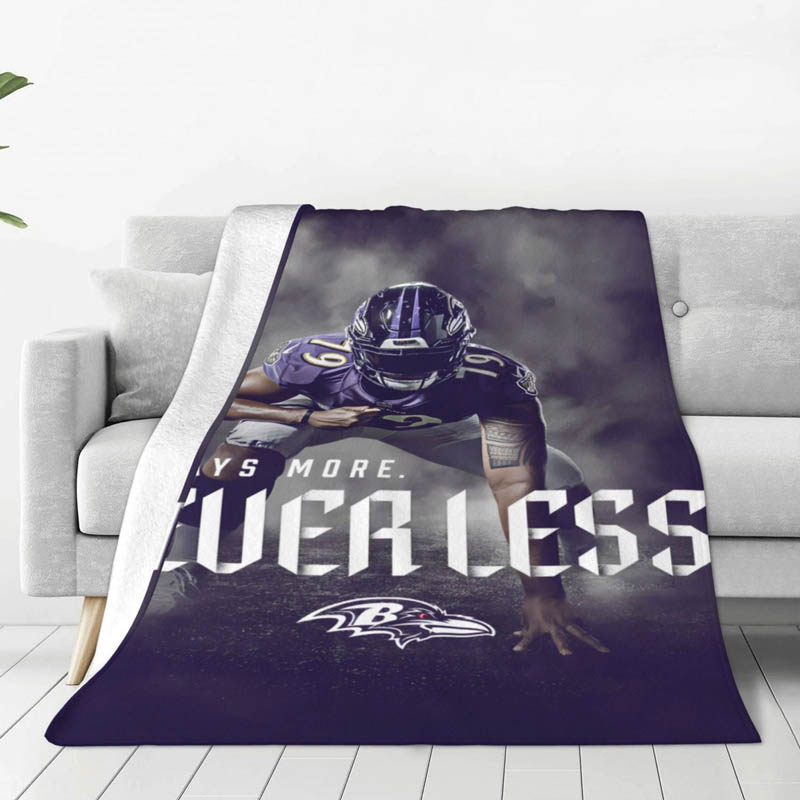 Baltimore Ravens Blanket Fleece Blankets Throw Blanket Plush Blanket