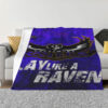 baltimore ravens blanket fleece blankets throw blanket plush blanket v74 baltimore ravens blanket fleece blankets throw blanket plush blanket v74