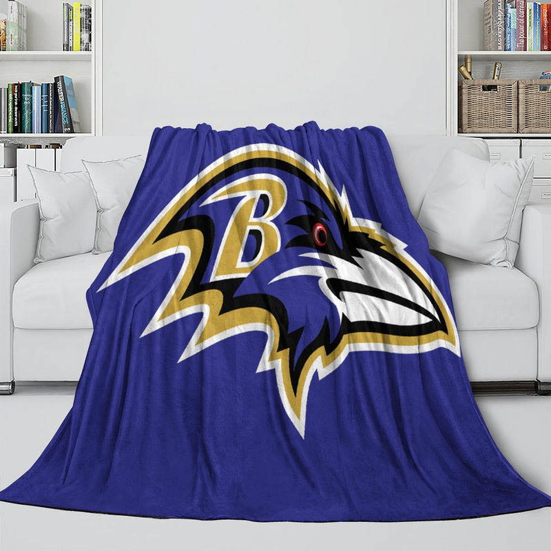 Baltimore Ravens Blanket Fleece Blankets Throw Blankets Plush Blankets