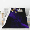 baltimore ravens blanket sherpa blankets throw blanket plush blanket v39 baltimore ravens blanket sherpa blankets throw blanket plush blanket v39