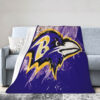 baltimore ravens blankets fleece blankets throw plush blanket v29 baltimore ravens blankets fleece blankets throw plush blanket v29