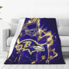 baltimore ravens blankets sherpa blanket throw blankets plush blanket v28 baltimore ravens blankets sherpa blanket throw blankets plush blanket v28