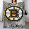 boston bruins blanket sherpa blanket throw blankets plush blanket v33 boston bruins blanket sherpa blanket throw blankets plush blanket v33
