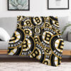boston bruins blankets sherpa blanket throw blankets plush blanket v21 boston bruins blankets sherpa blanket throw blankets plush blanket v21