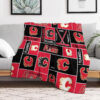 calgary flames blanket fleece blankets throw blanket plush blankets v85 calgary flames blanket fleece blankets throw blanket plush blankets v85