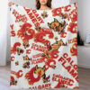 calgary flames blanket sherpa blanket throw blankets plush blanket v70 calgary flames blanket sherpa blanket throw blankets plush blanket v70