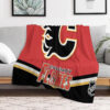 calgary flames blanket sherpa blanket throw plush blanket v44 calgary flames blanket sherpa blanket throw plush blanket v44