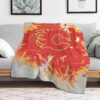 calgary flames blanket sherpa blankets throw blanket plush blankets v3 calgary flames blanket sherpa blankets throw blanket plush blankets v3