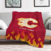 calgary flames blanket sherpa blankets throw blankets plush blanket v62 calgary flames blanket sherpa blankets throw blankets plush blanket v62