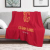 calgary flames blankets sherpa blanket throw blankets plush blanket v40 calgary flames blankets sherpa blanket throw blankets plush blanket v40