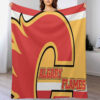 calgary flames blankets sherpa blankets throw blanket plush blanket v2 calgary flames blankets sherpa blankets throw blanket plush blanket v2