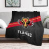 calgary flames blankets sherpa blankets throw blankets plush blanket v36 calgary flames blankets sherpa blankets throw blankets plush blanket v36