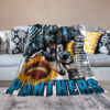 carolina panthers blanket sherpa blanket throw blankets plush blankets v7 carolina panthers blanket sherpa blanket throw blankets plush blankets v7