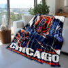 chicago bears blanket fleece blanket throw blanket plush blankets v72 chicago bears blanket fleece blanket throw blanket plush blankets v72