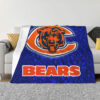 chicago bears blanket fleece blanket throw blankets plush blanket v37 chicago bears blanket fleece blanket throw blankets plush blanket v37