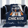 chicago bears blanket fleece blanket throw plush blankets v1 chicago bears blanket fleece blanket throw plush blankets v1