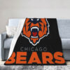 chicago bears blanket fleece blankets throw plush blanket v43 chicago bears blanket fleece blankets throw plush blanket v43