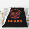 chicago bears blanket sherpa blanket throw blanket plush blanket v53 chicago bears blanket sherpa blanket throw blanket plush blanket v53