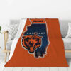 chicago bears blankets fleece blankets throw plush blankets v19 chicago bears blankets fleece blankets throw plush blankets v19