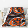 chicago bears blankets fleece blankets throw plush blankets v56 chicago bears blankets fleece blankets throw plush blankets v56